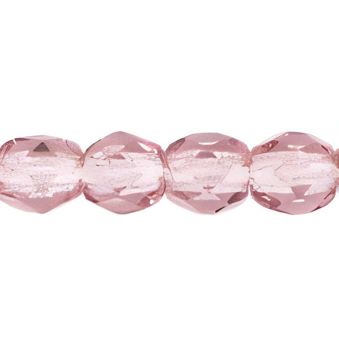 Czech Fire-Polish 3mm Lt Amethyst (50pcs)