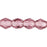 Czech Fire-Polish 3mm Med Amethyst (50pcs)
