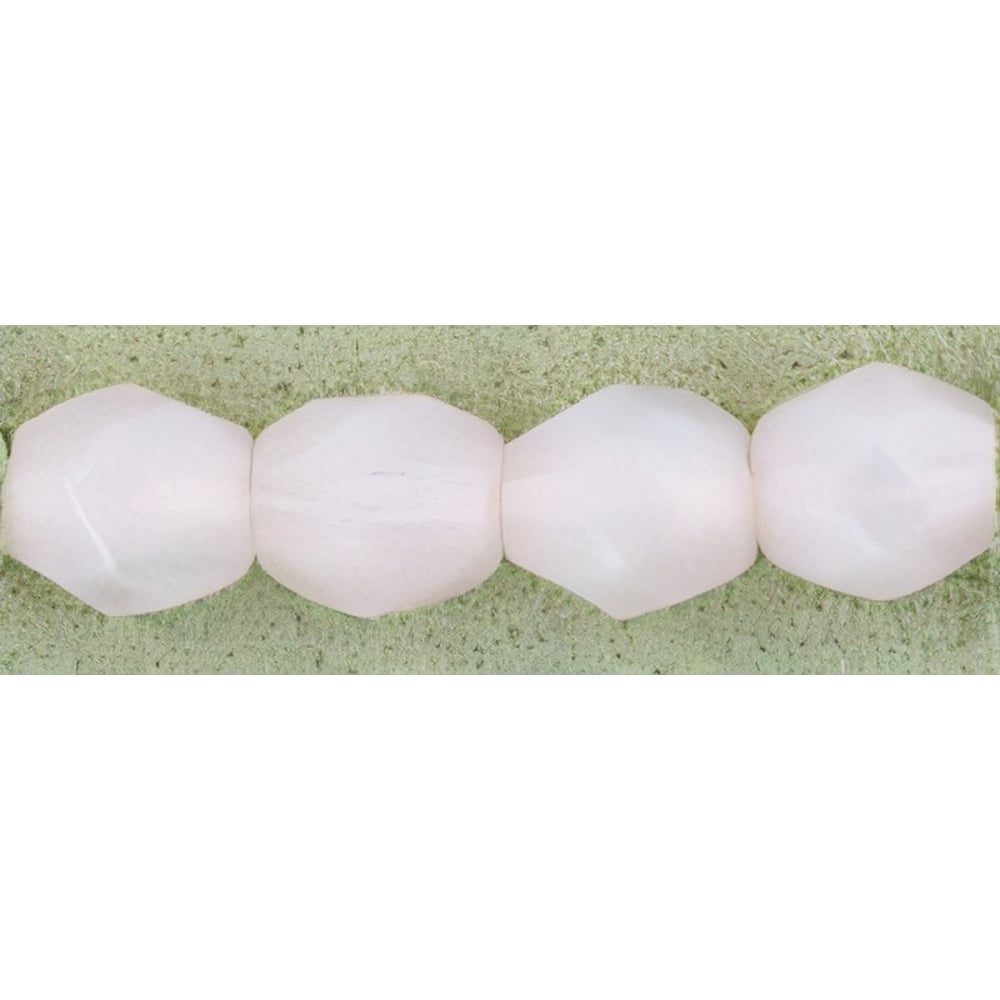 Czech Fire-Polish 3mm Milky Lt Amethyst (50pcs)