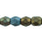 Czech Fire-Polish 3mm Matte - Iris - Brown (50pcs)