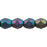 Czech Fire-Polish 3mm Matte - Iris - Purple (50pcs)