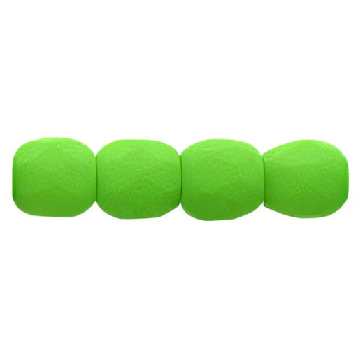 Czech Fire-Polish 3mm Neon Green (50pcs)