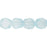 Czech Fire-Polish 3mm Iceberg Blue (50pcs)