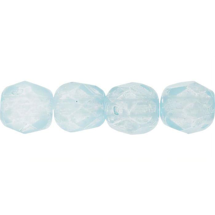 Czech Fire-Polish 3mm Iceberg Blue (50pcs)