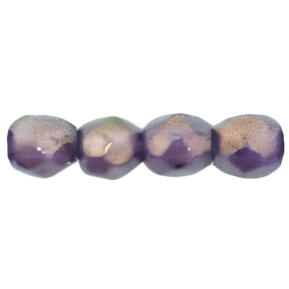 Czech Fire-Polish 3mm Halo - Regal (50pcs)