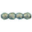 Czech Fire-Polish 3mm Halo - Shadows (50pcs)