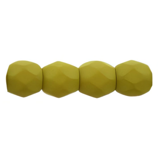 Czech Fire-Polish 3mm Saturated Chartreuse (50pcs)