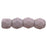 Czech Fire-Polish 3mm Saturated Mushroom (50pcs)