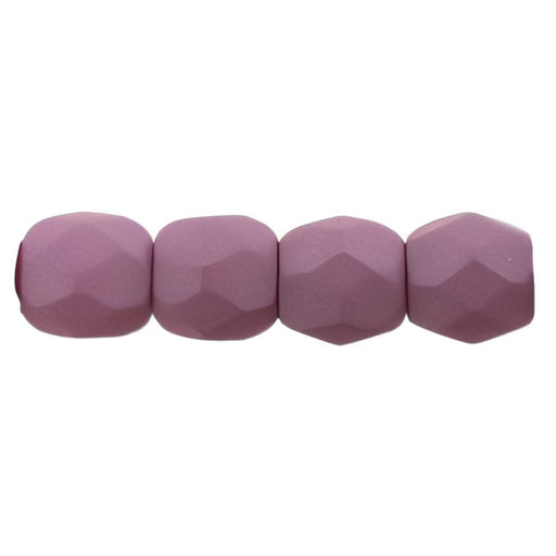 Czech Fire-Polish 3mm Saturated Lavender (50pcs)