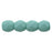 Czech Fire-Polish 3mm Saturated Teal (50pcs)