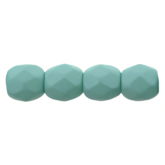 Czech Fire-Polish 3mm Saturated Teal (50pcs)
