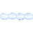 Czech Fire-Polish 3mm Lt Sapphire (50pcs)