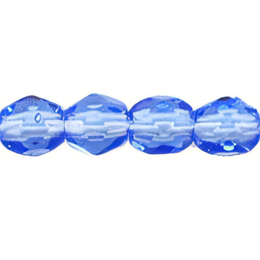 Czech Fire-Polish 3mm Sapphire (50pcs)