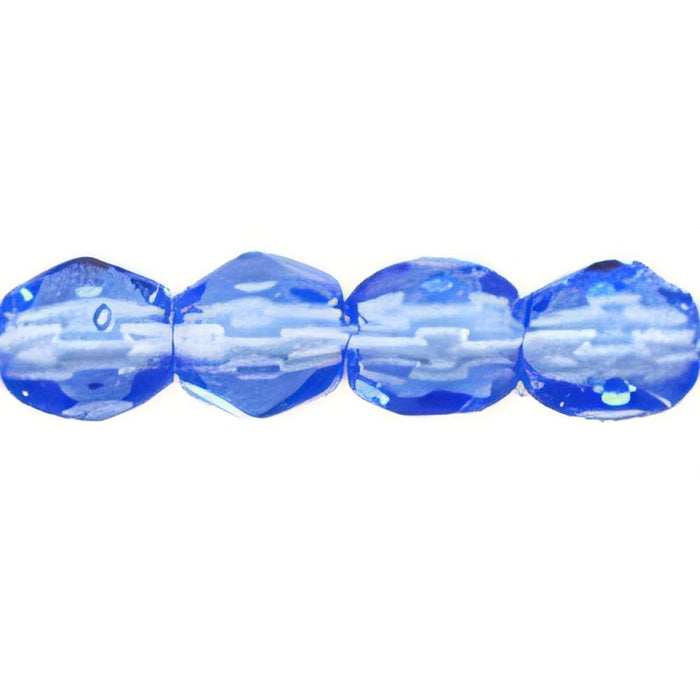 Czech Fire-Polish 3mm Sapphire (50pcs)