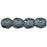 Czech Firepolish 3mm Lt Montana Blue (50pcs)
