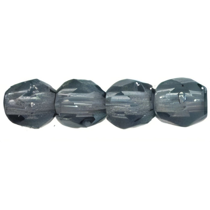 Czech Firepolish 3mm Lt Montana Blue (50pcs)