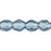 Czech Fire-Polish 3mm Montana Blue (50pcs)