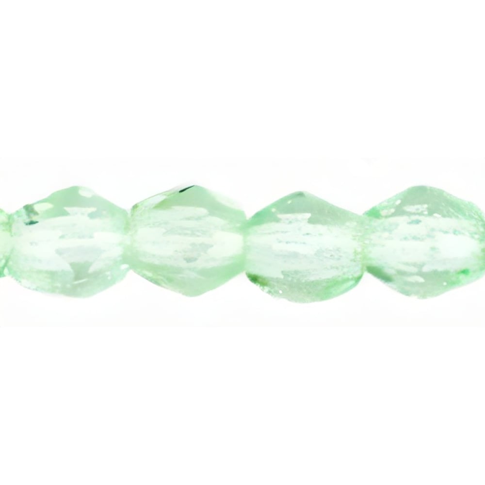 Czech Fire-Polish 3mm Peridot (50pcs)