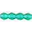 Czech Fire-Polish 3mm Emerald (50pcs)