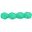 Czech Fire-Polish 3mm Green Turquoise (50pcs)