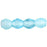 Czech Fire-Polish 3mm Milky Aquamarine (50pcs)