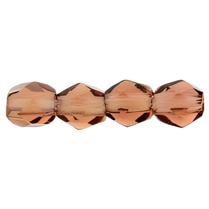 Czech Fire-Polish 3mm Mauve (50pcs)