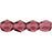 Czech Fire-Polish 3mm Fuchsia (50pcs)