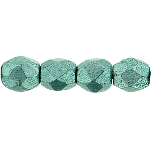 Czech Fire-Polish 3mm ColorTrends: Saturated Metallic Island Paradise (50pcs)