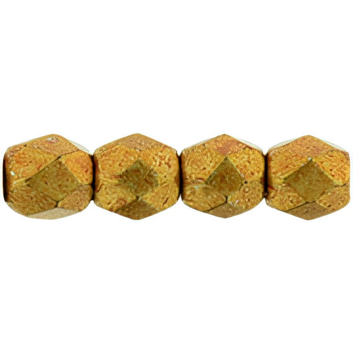 Czech Fire-Polish 3mm ColorTrends: Saturated Metallic Flame (50pcs)