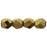 Czech Fire-Polish 3mm Bronze (50pcs)