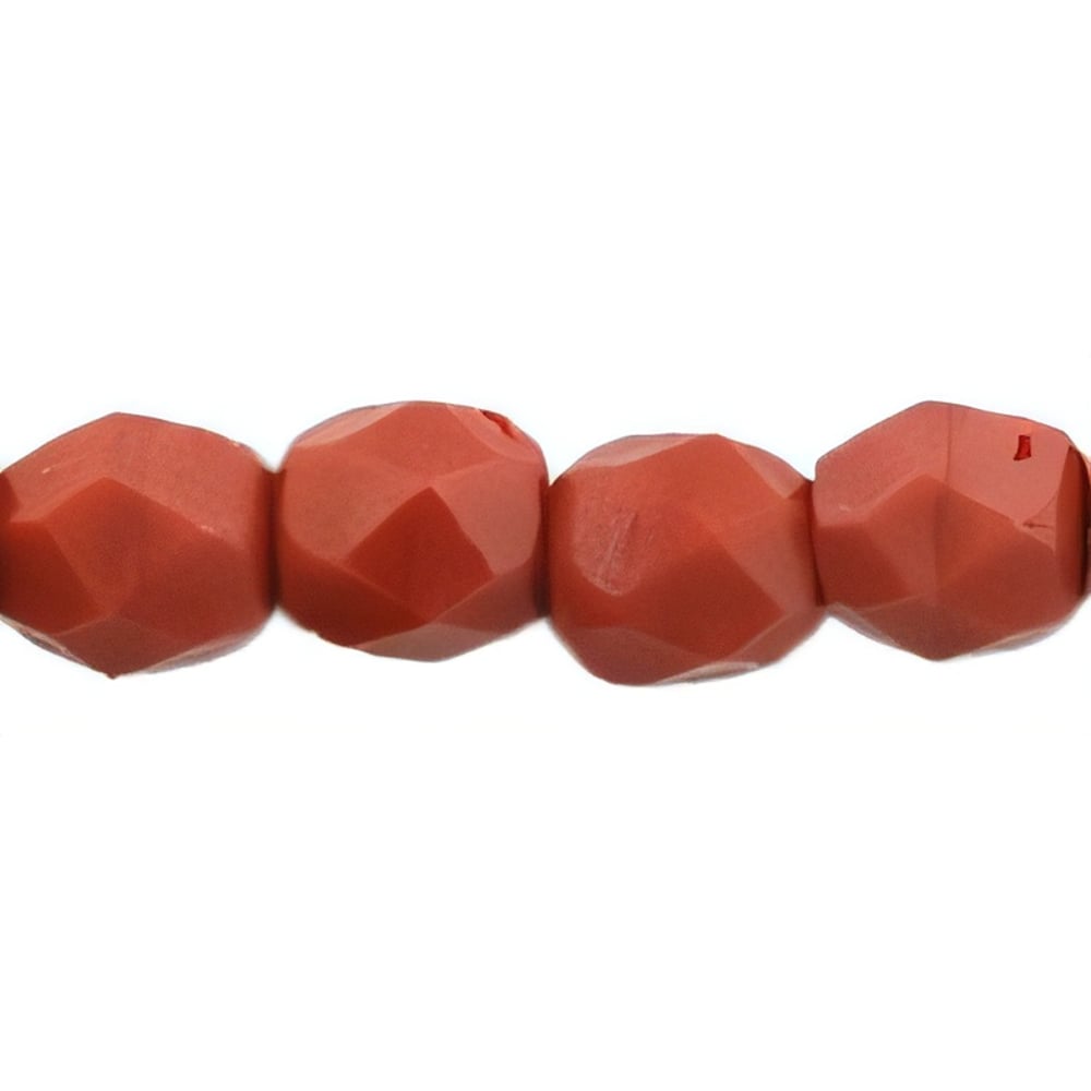 Czech Fire-Polish 3mm Burnt Umber (50pcs)