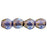 Czech Fire-Polish 3mm Patina - Teal (50pcs)