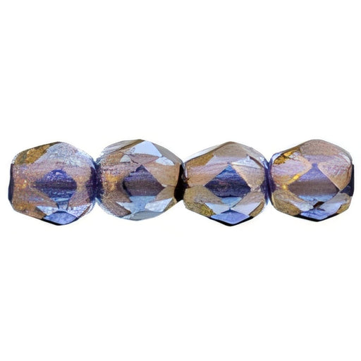 Czech Fire-Polish 3mm Patina - Teal (50pcs)