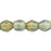 Czech Fire-Polish 3mm Gold Marbled - Lt Sapphire (50pcs)