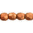 Czech Fire-Polish 3mm Matte - Metallic Copper (50pcs)
