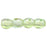 Czech Fire-Polish 3mm Luster Iris - Peridot (50pcs)