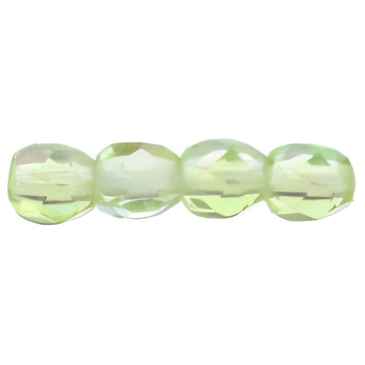 Czech Fire-Polish 3mm Luster Iris - Peridot (50pcs)