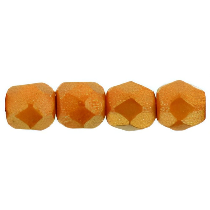 Czech Fire-Polish 3mm Halo Ethereal - Sandalwood (50pcs)