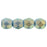 Czech Fire-Polish 3mm Halo Ethereal - Shadows (50pcs)