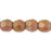 Czech Fire-Polish 3mm Luster - Opaque Rose/Gold Topaz (50pcs)