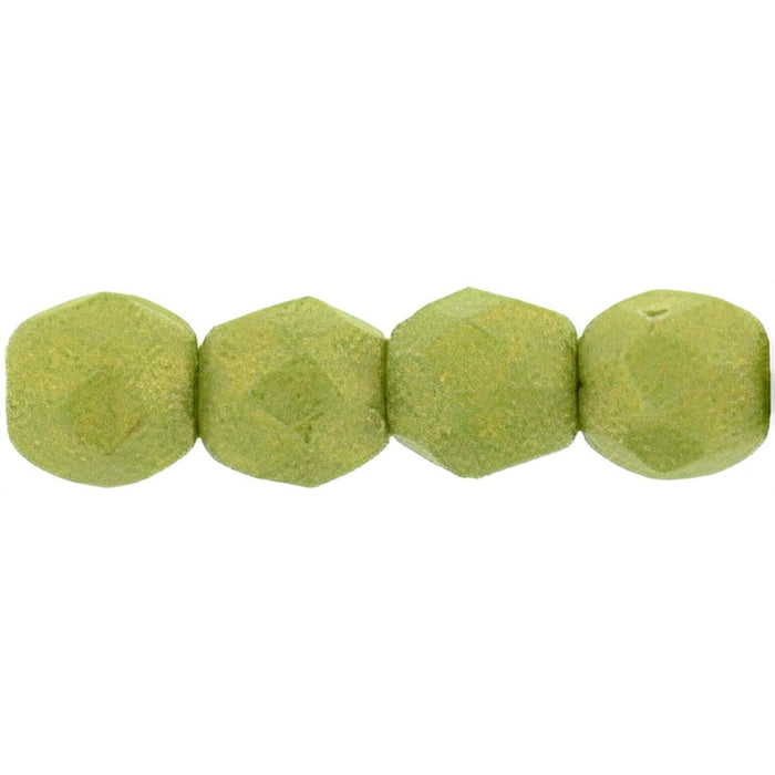Czech Fire-Polish 3mm Pacifica - Avocado (50pcs)