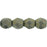 Czech Fire-Polish 3mm Pacifica - Poppy Seed (50pcs)