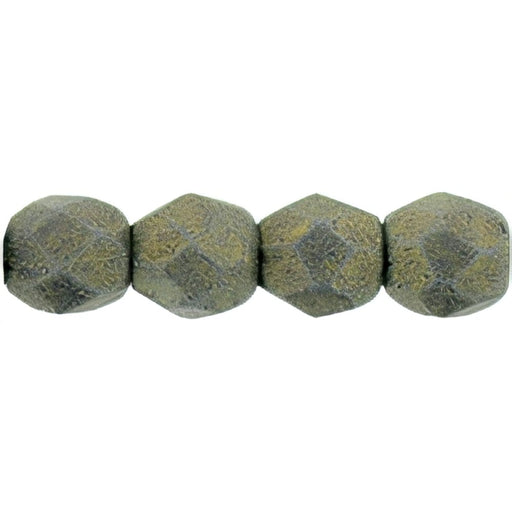 Czech Fire-Polish 3mm Pacifica - Poppy Seed (50pcs)