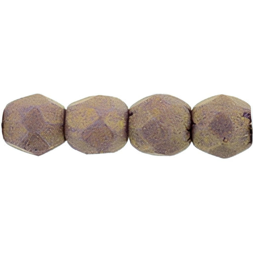 Czech Fire-Polish 3mm Pacifica - Fig (50pcs)