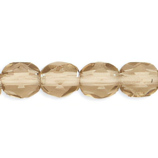 Czech Fire-Polish 4mm Lt Smoky Topaz (50pcs)