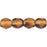 Czech Fire-Polish 4mm Tortoise (50pcs)