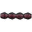 Czech Fire-Polish 4mm Dk Amethyst (50pcs)