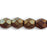 Czech Fire-Polish 4mm Matte - Iris - Brown (50pcs)