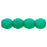 Czech Fire-Polish 4mm Neon Emerald (50pcs)