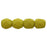 Czech Fire-Polish 4mm Saturated Chartreuse (50pcs)